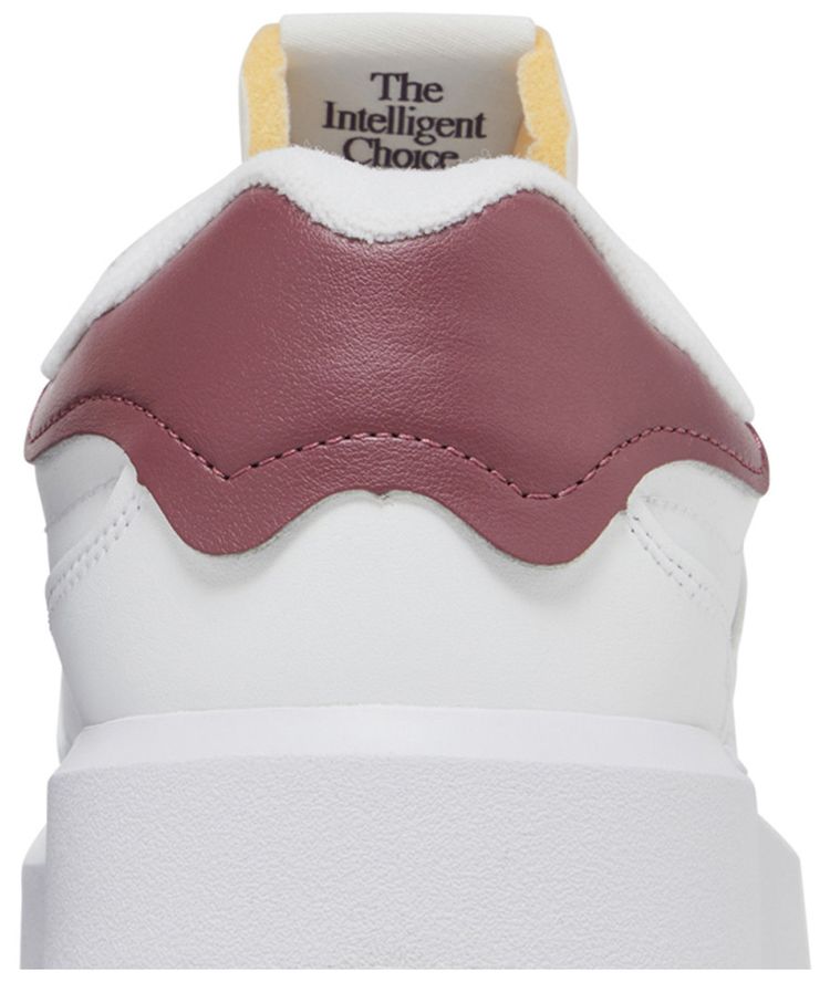 New Balance CT302 White Washed Burgundy
