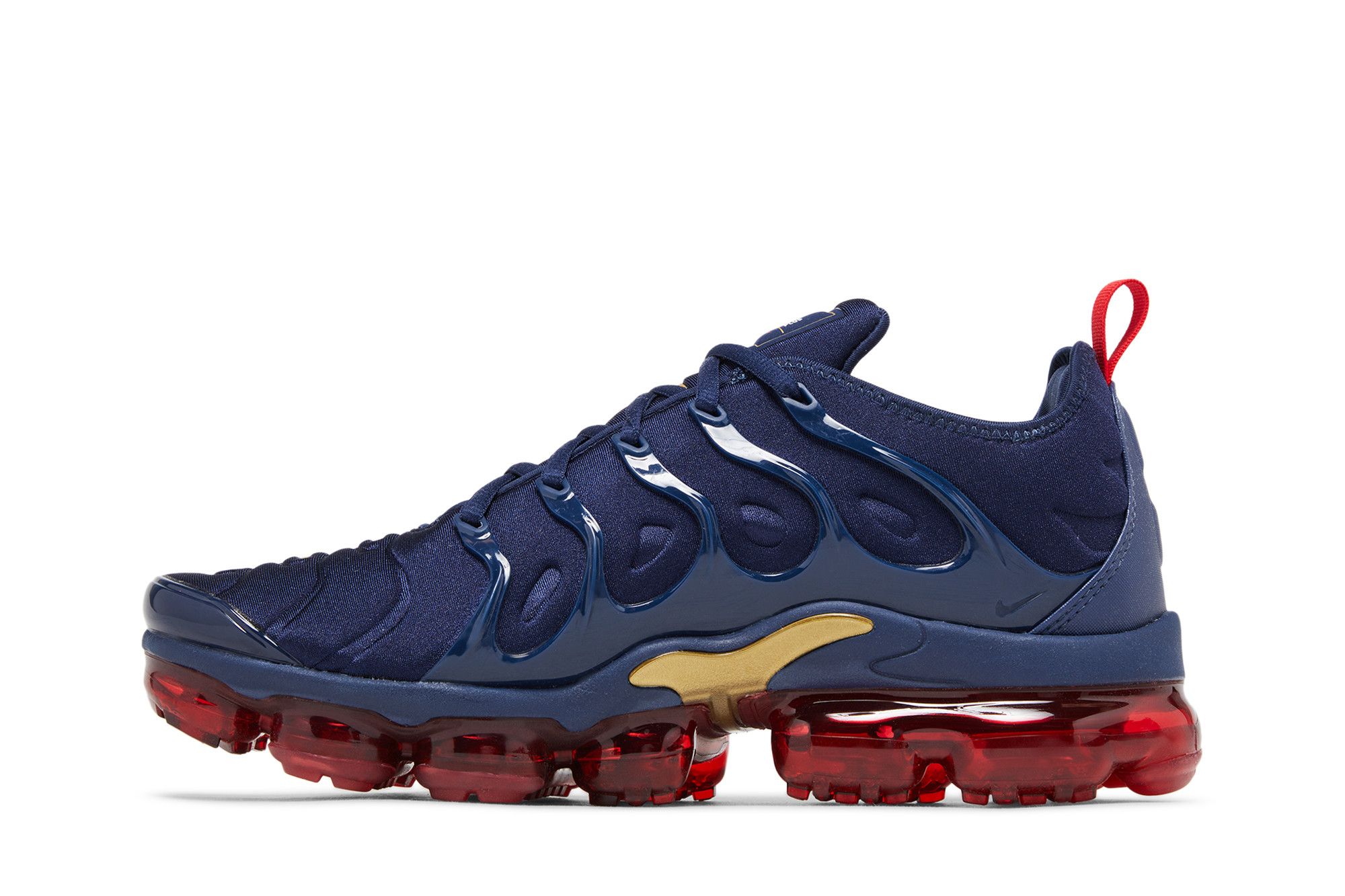 vapormax plus navy red