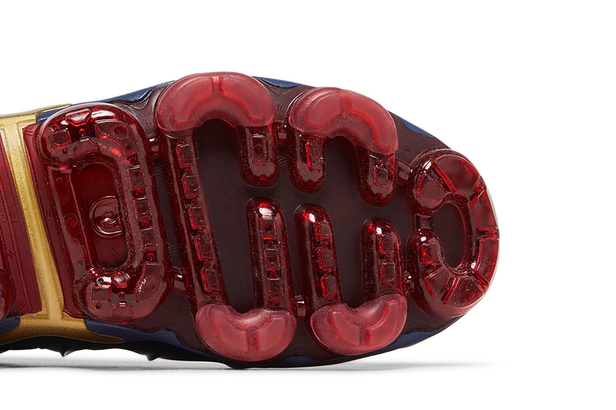 nike air vapormax plus navy gold red