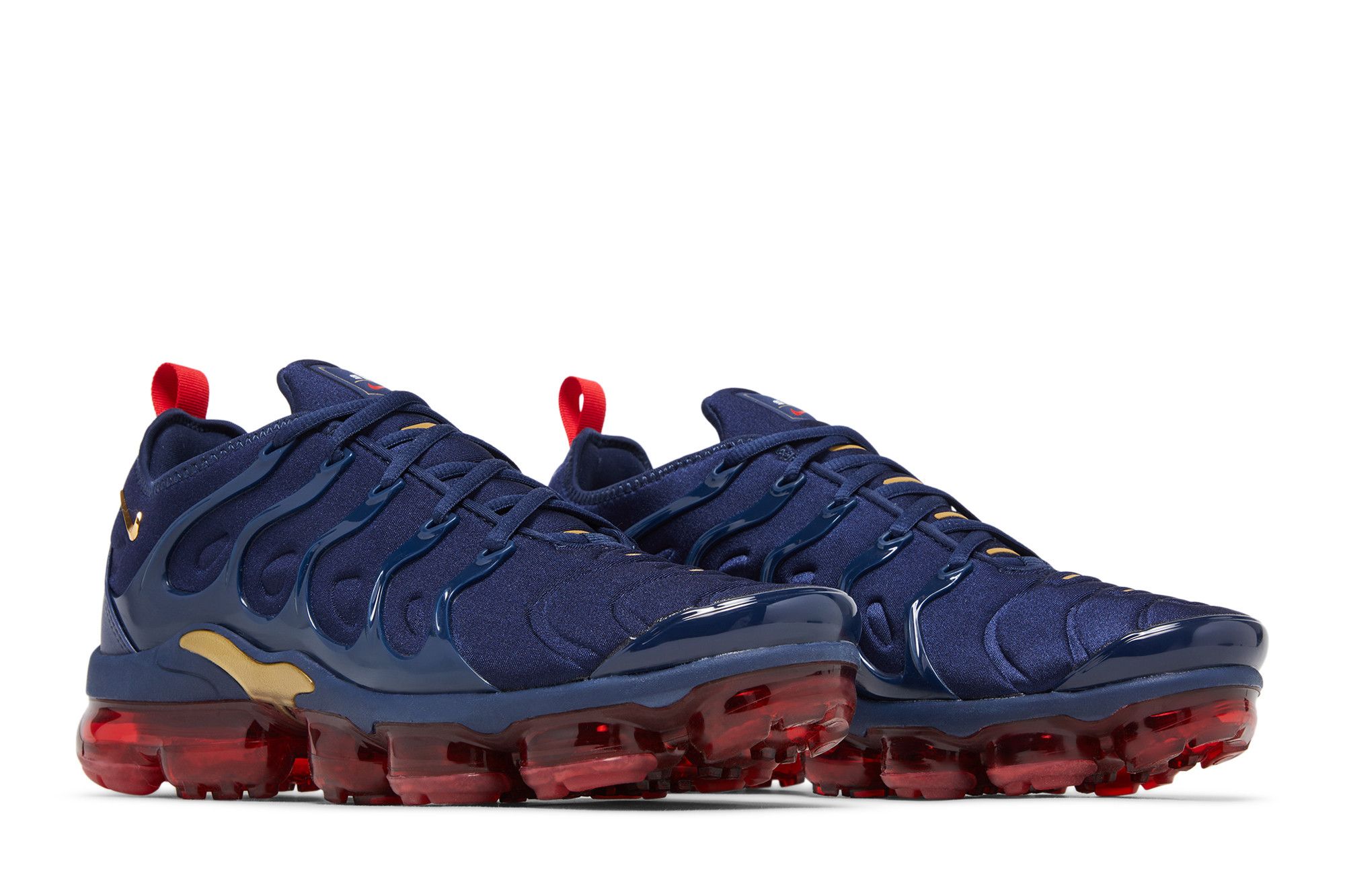 nike air vapormax plus midnight navy metallic gold