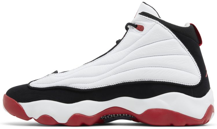 Air Jordan Pro Strong White Black Gym Red
