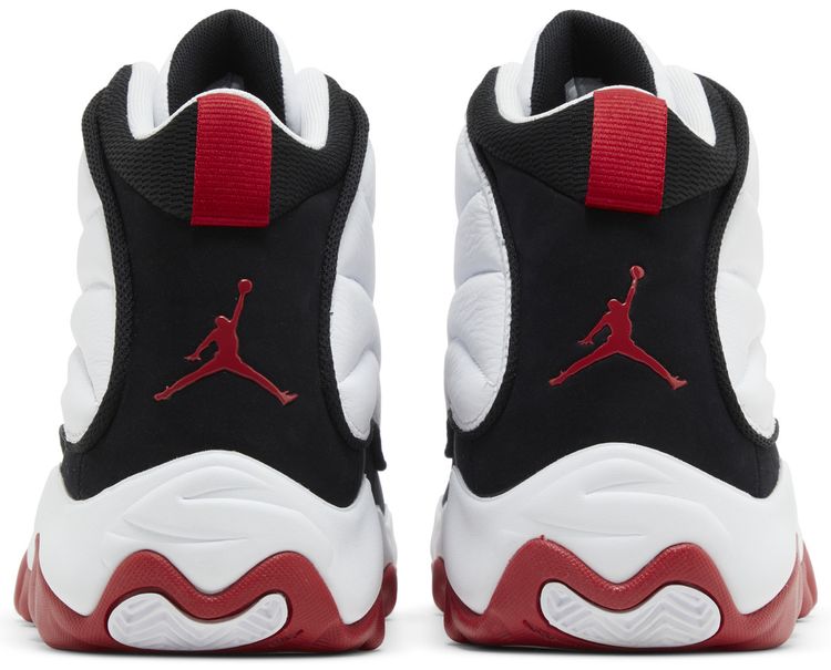 Air Jordan Pro Strong White Black Gym Red