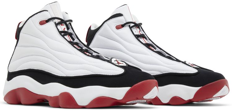 Air Jordan Pro Strong White Black Gym Red