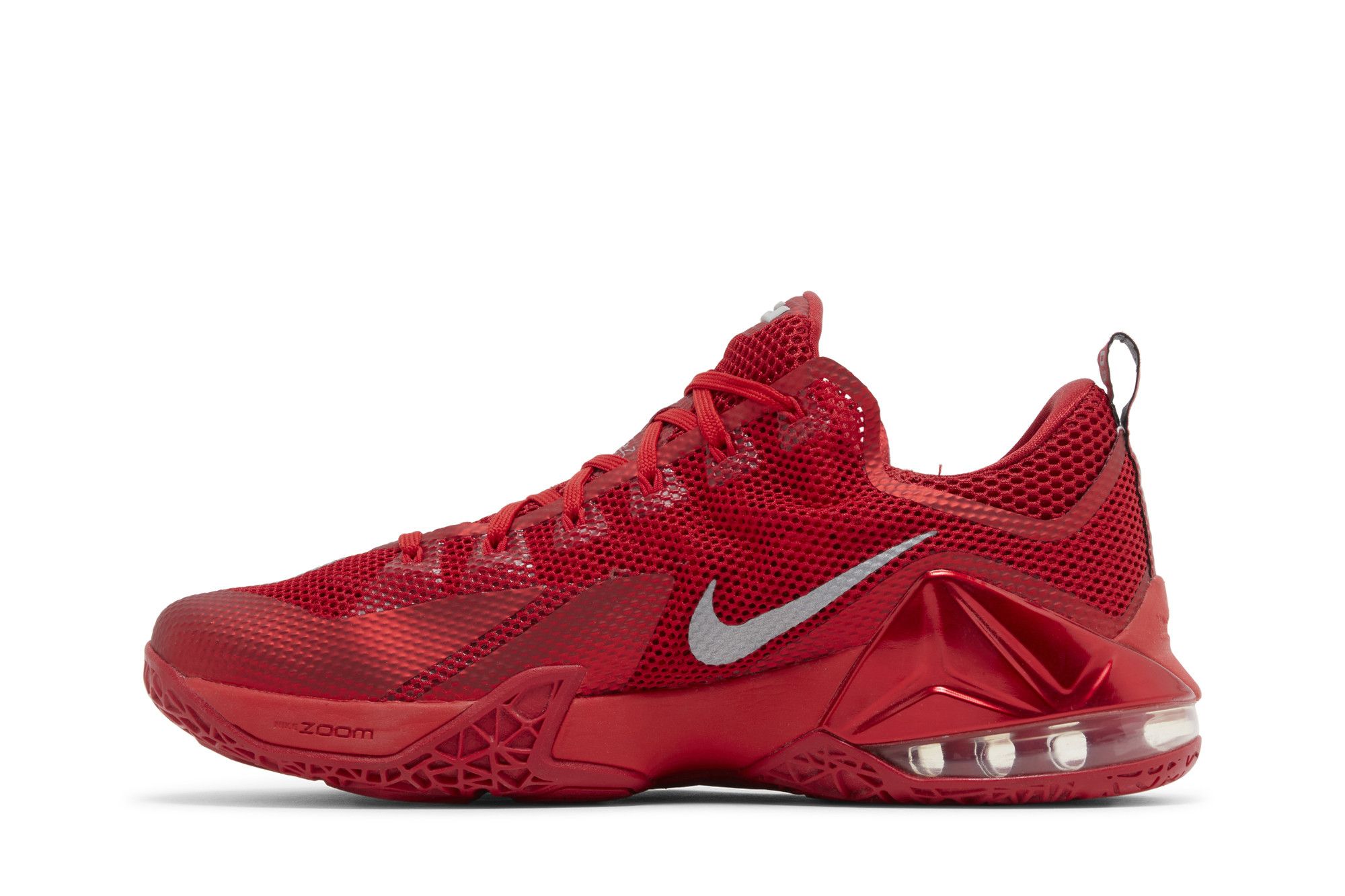 Size 10.5 LeBron 12 Low University Red