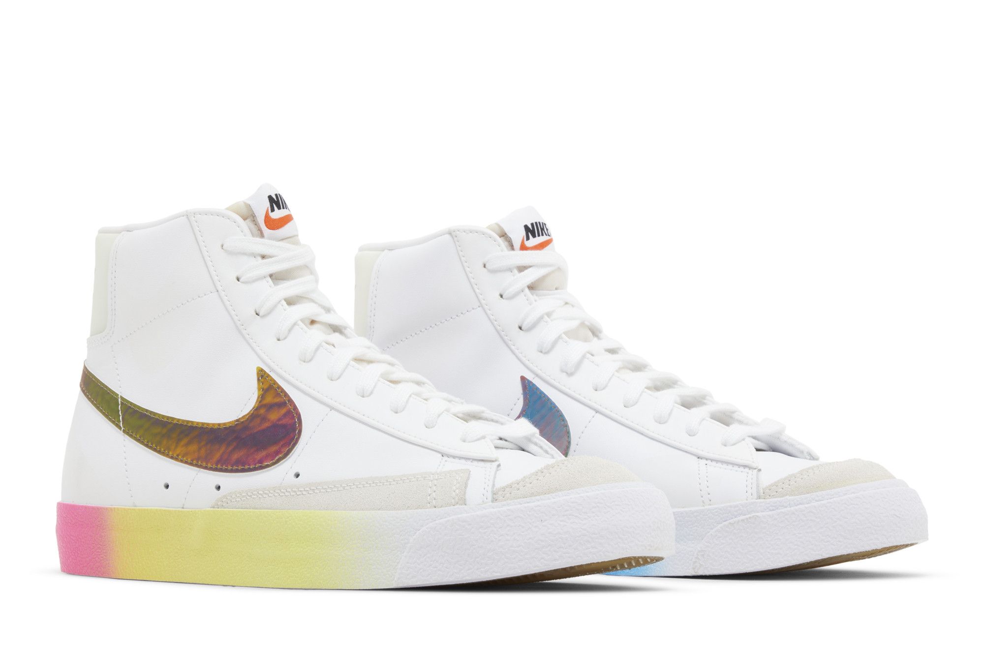 White high top nike blazers outlet
