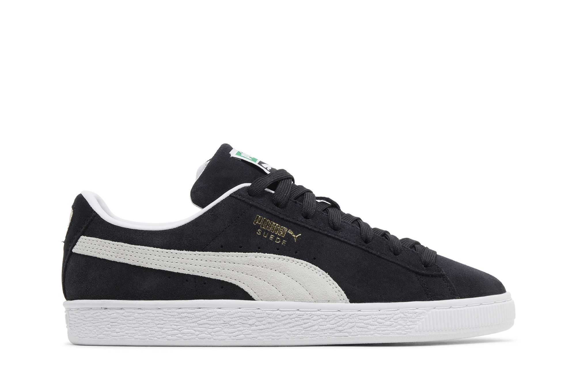 Buy Suede Classic 21 Black White 374915 01 GOAT AU