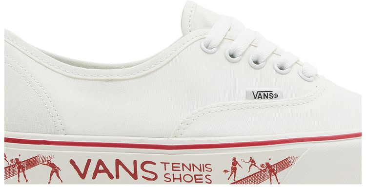 Vans Penn x ComfyCush Authentic Blanc De Blanc Red