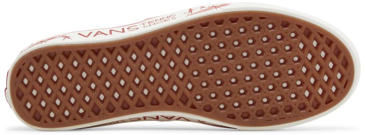 Vans Penn x ComfyCush Authentic Blanc De Blanc Red