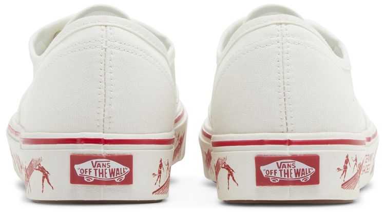 Vans Penn x ComfyCush Authentic Blanc De Blanc Red