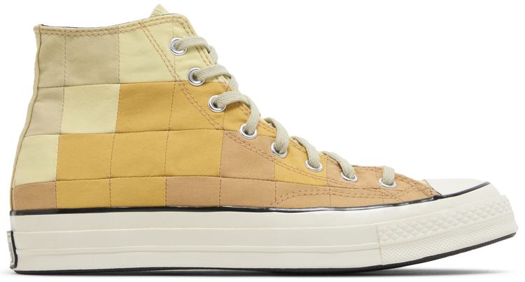 Converse Chuck 70 High Plant Color Patchwork   Gravel Egret