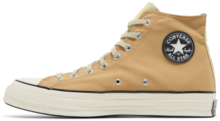 Converse Chuck 70 High Plant Color Patchwork   Gravel Egret