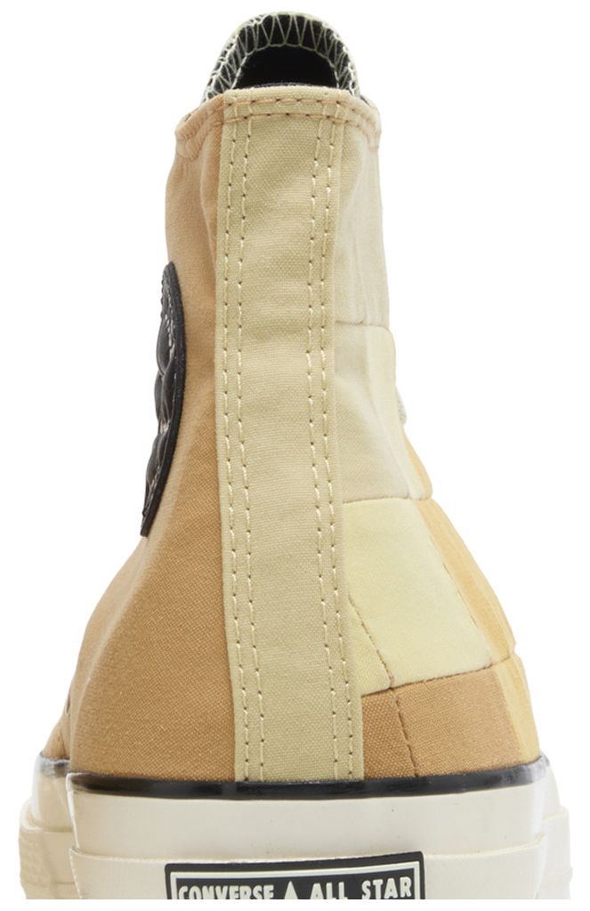 Converse Chuck 70 High Plant Color Patchwork   Gravel Egret