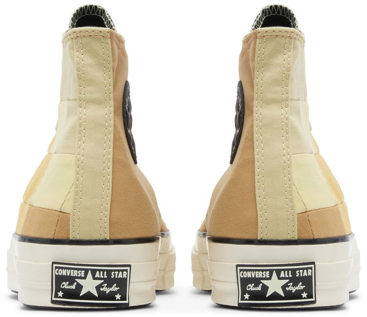 Converse Chuck 70 High Plant Color Patchwork   Gravel Egret