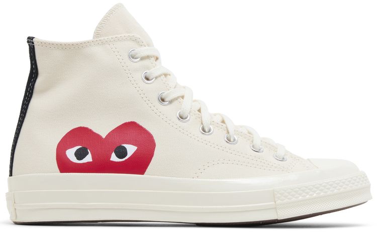 Comme des Garcons Play x Converse Chuck 70 High Milk 2023