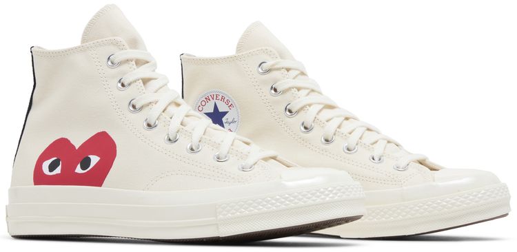 Comme des Garcons Play x Converse Chuck 70 High Milk 2023