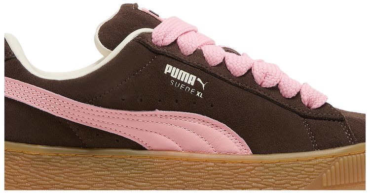 Puma Wmns Suede XL Chestnut Brown Peach Smoothie