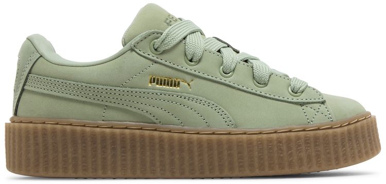 Puma Fenty x Creeper Phatty Big Kid Earth Tone Pack   Green Fog