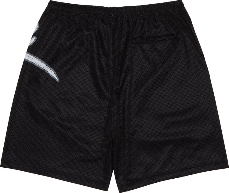 Supreme Big Script Mesh Short Black