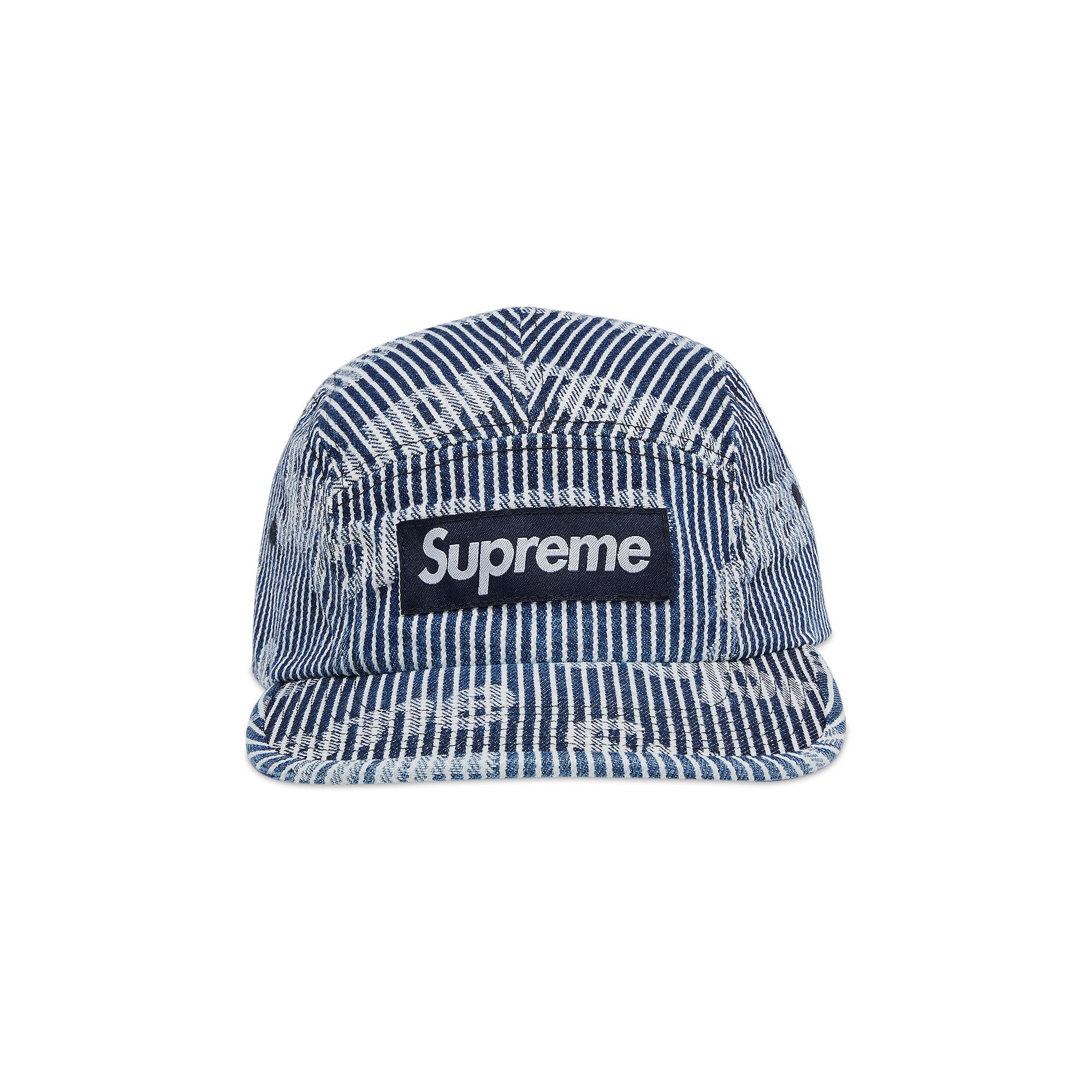 【超新作】 Buy Supreme Denim Camp Cap 'Stripe' - SS24H81 STRIPE | GOAT CA キャップ