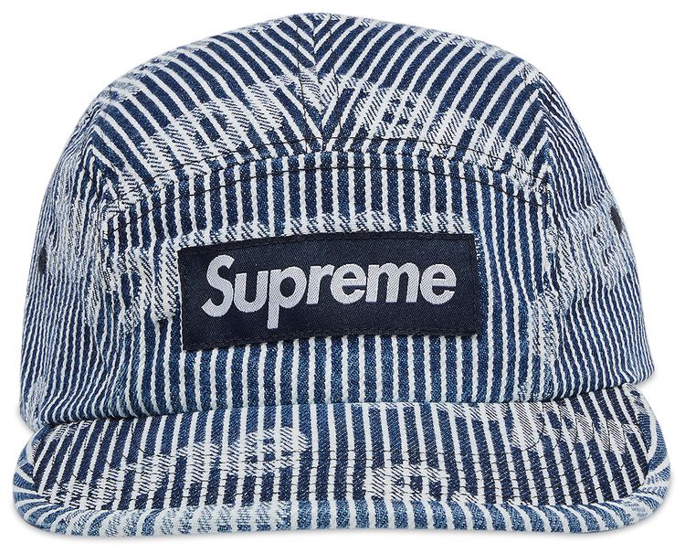 Supreme Denim Camp Cap Stripe