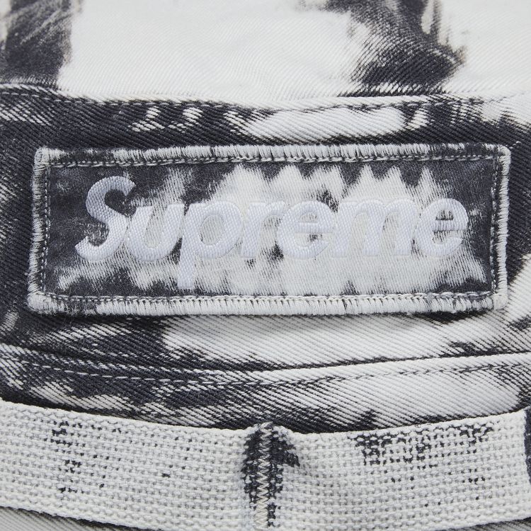 Supreme Bleached Chino Boonie Black