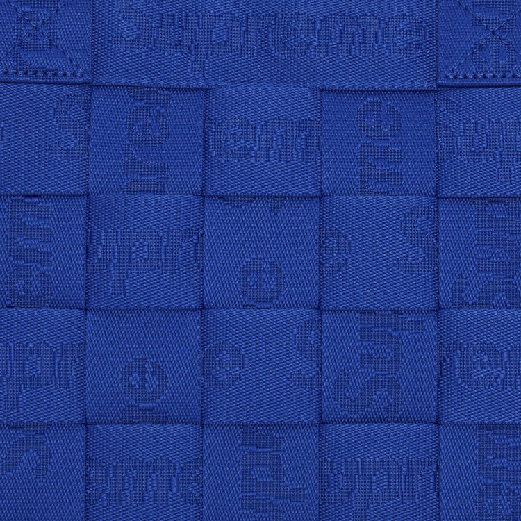 Supreme Woven Tote Royal