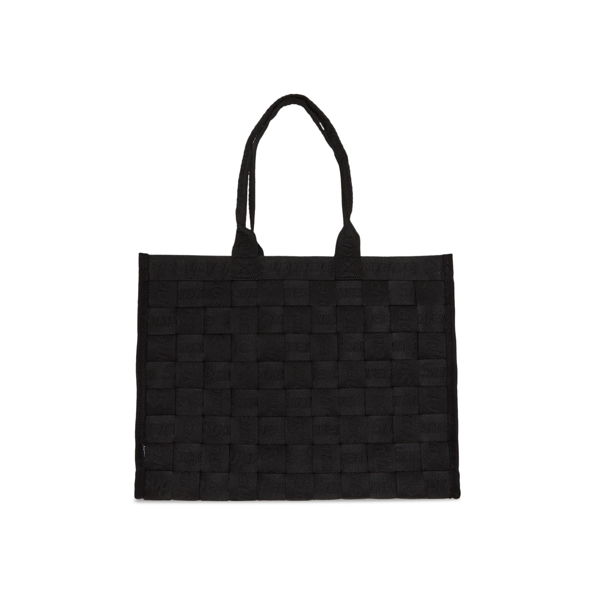 Buy Supreme Woven Tote 'Black' - SS24B42 BLACK | GOAT