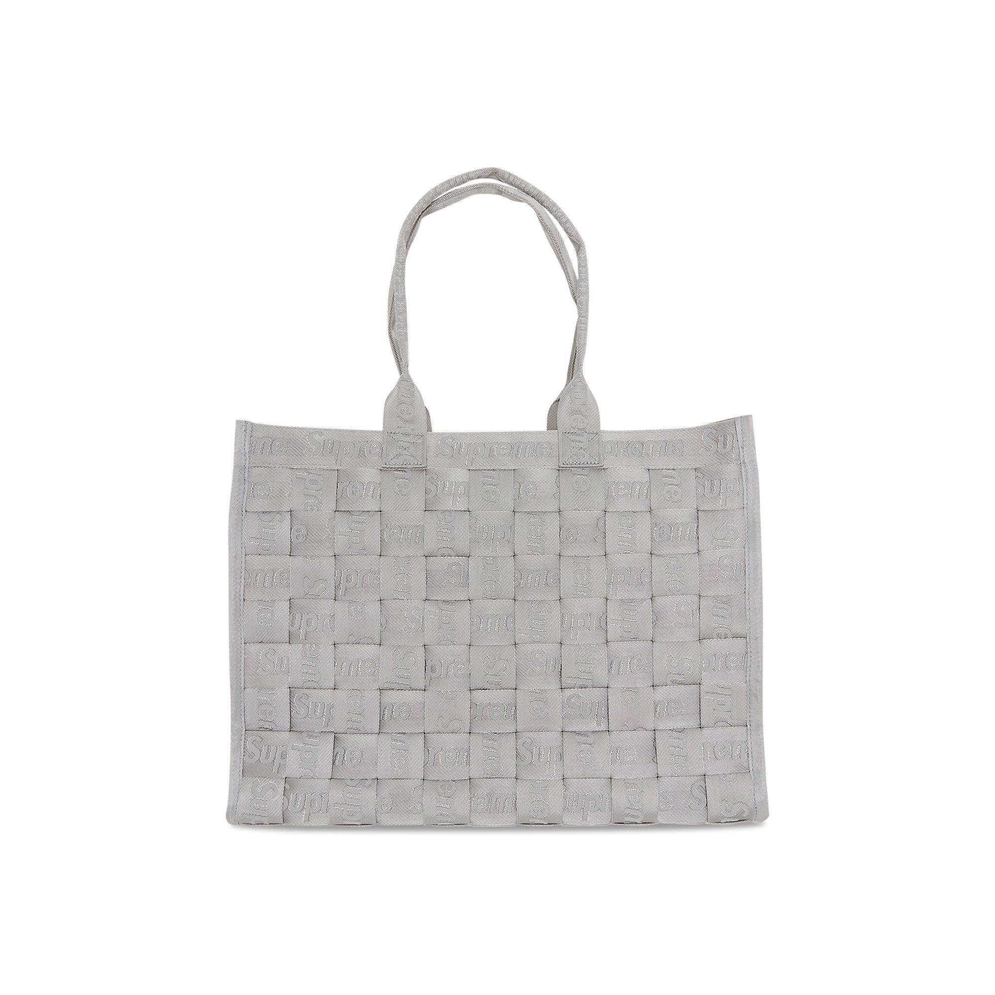 【特別送料無料！】 - 'Grey' Tote Woven Supreme Buy SS24B42 GOAT | GREY バッグ