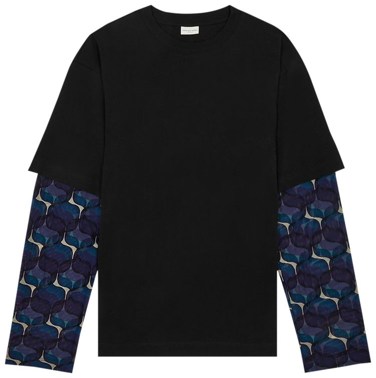 Dries Van Noten Hemal T Shirt Black