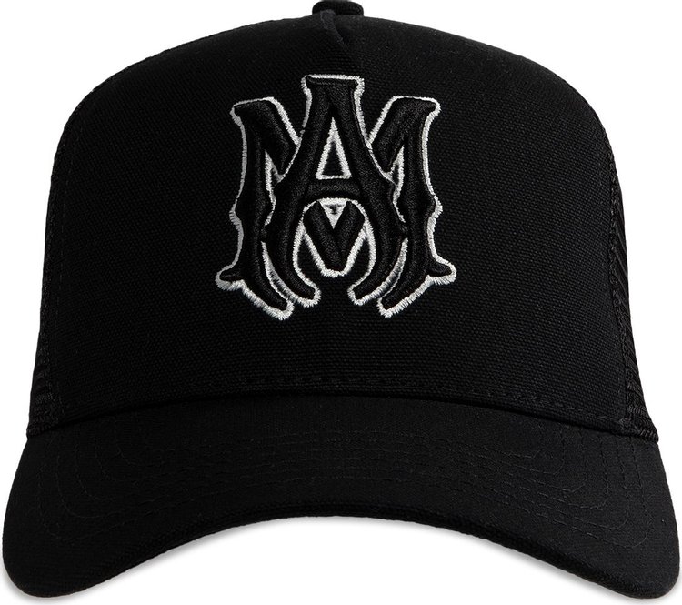 Amiri MA Trucker Hat Black