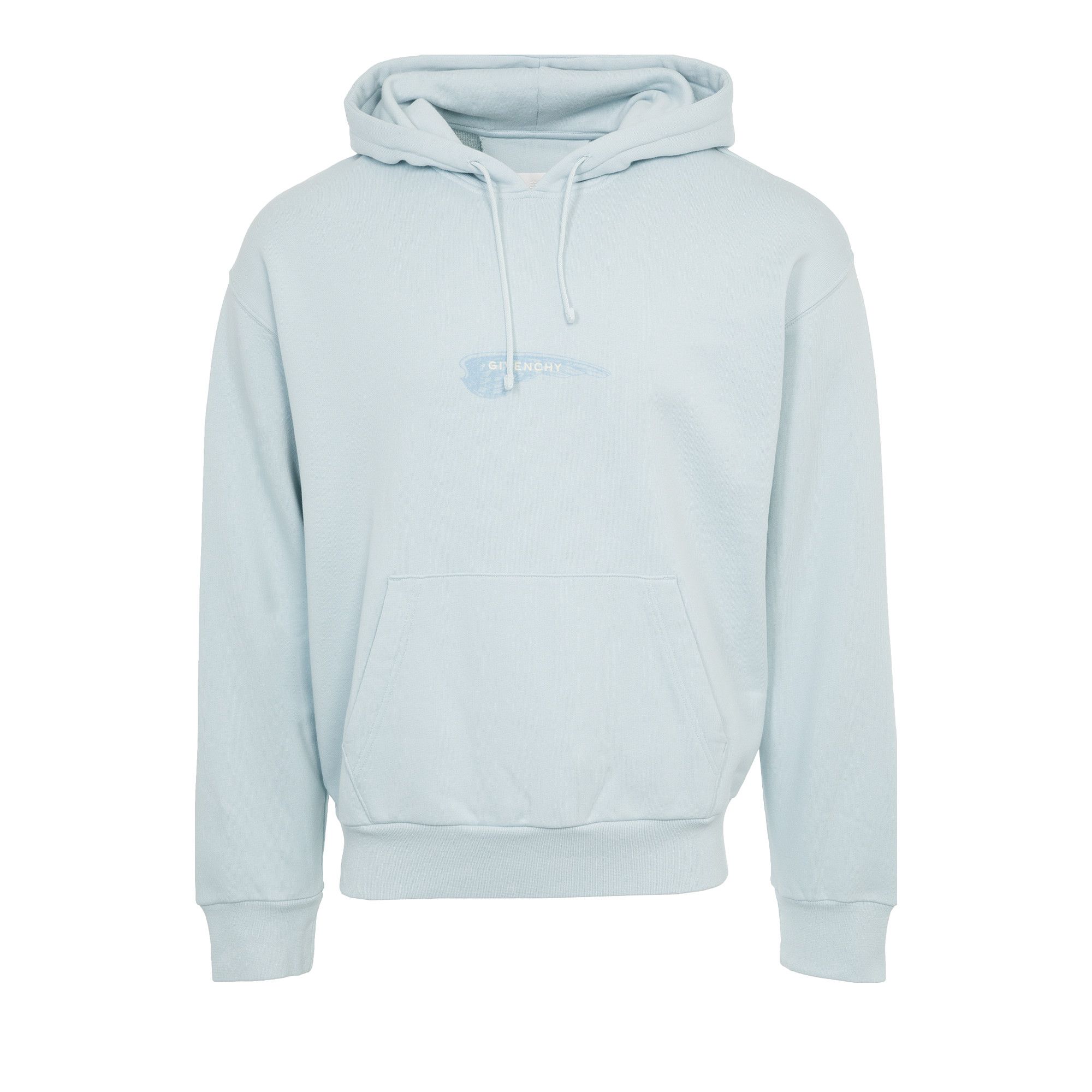 Size xxl Givenchy Boxy Fit Hoodie With Pocket Sky Blue