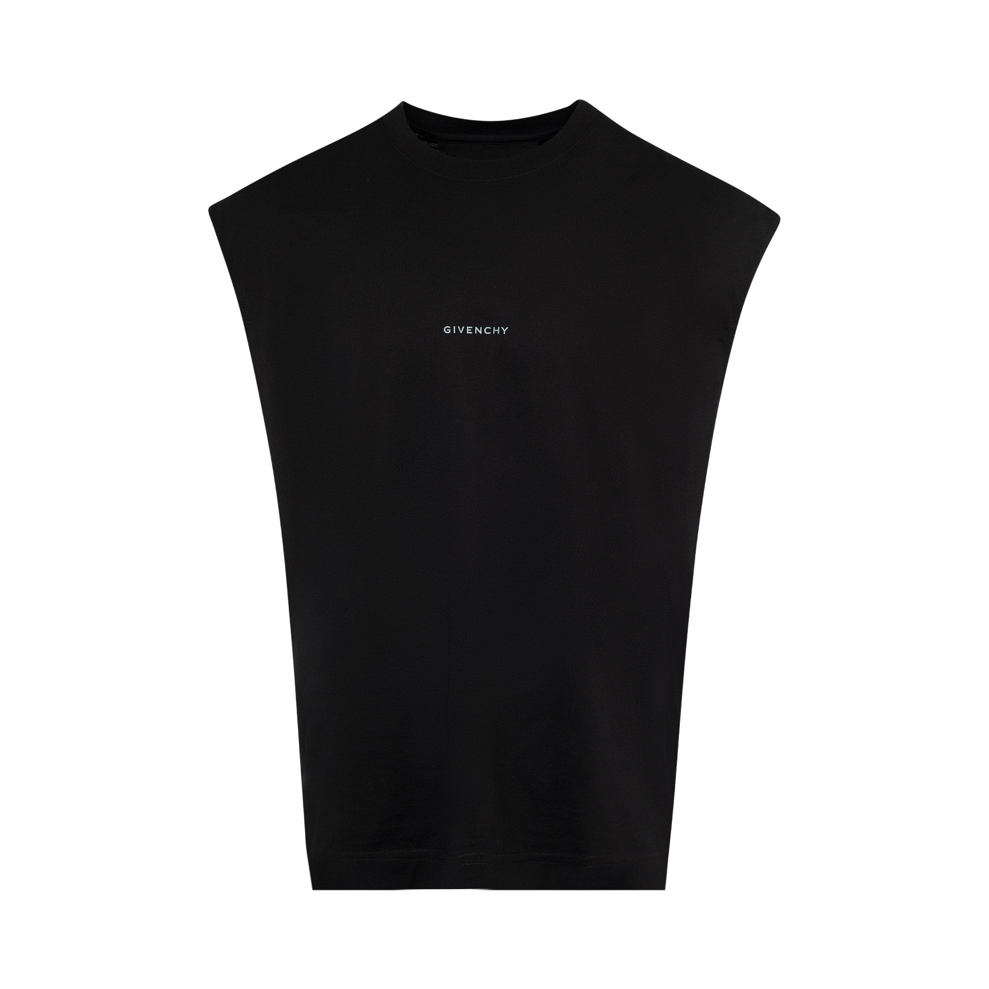 Buy Givenchy Standard Fit Sleeveless T Shirt Black BM71LC3YN0 001 GOAT CA