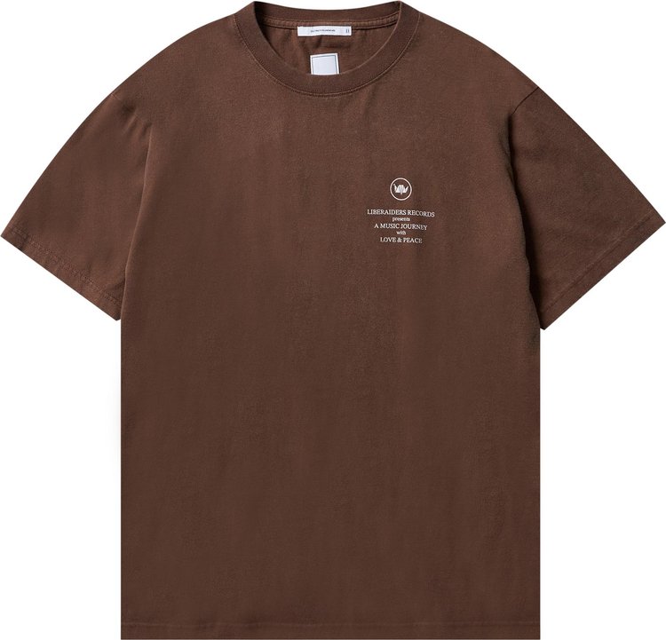 Liberaiders Records Tee Brown