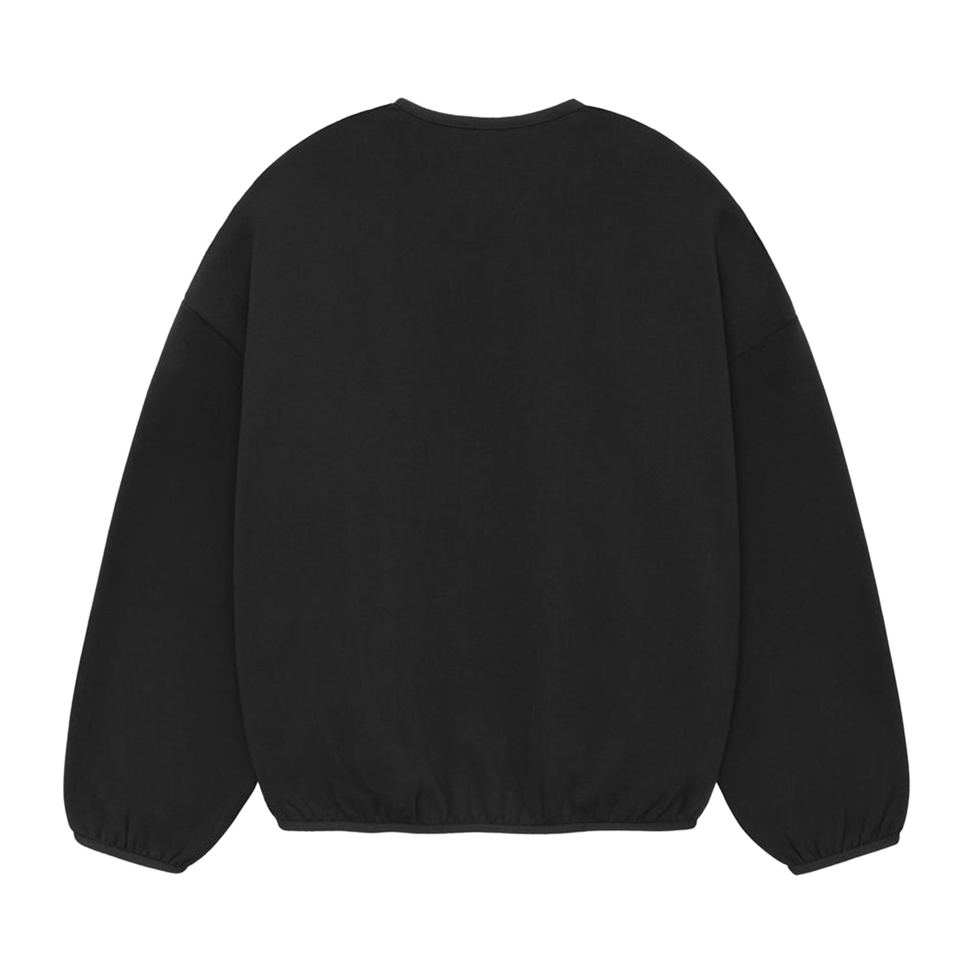 Fear of God Essentials Arch Logo Hoodie Jet Black Men's