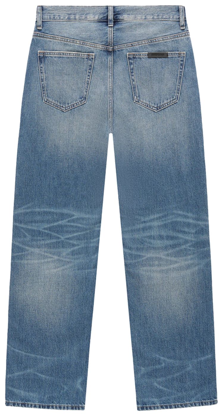 Fear of God Essentials 5 Pocket Jean Medium Wash