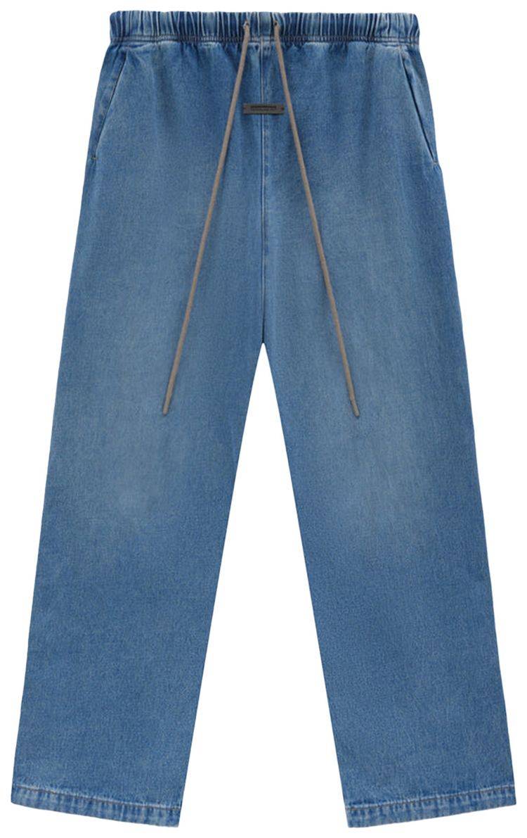 Fear of God Essentials Denim Lounge Pant Medium Wash