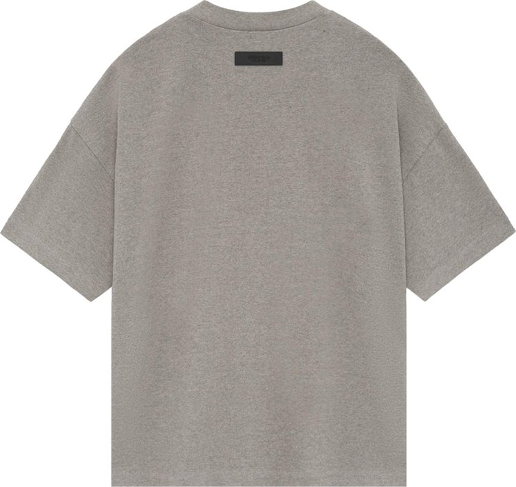 Fear of God Essentials Heavy Short Sleeve Tee Heather Grey