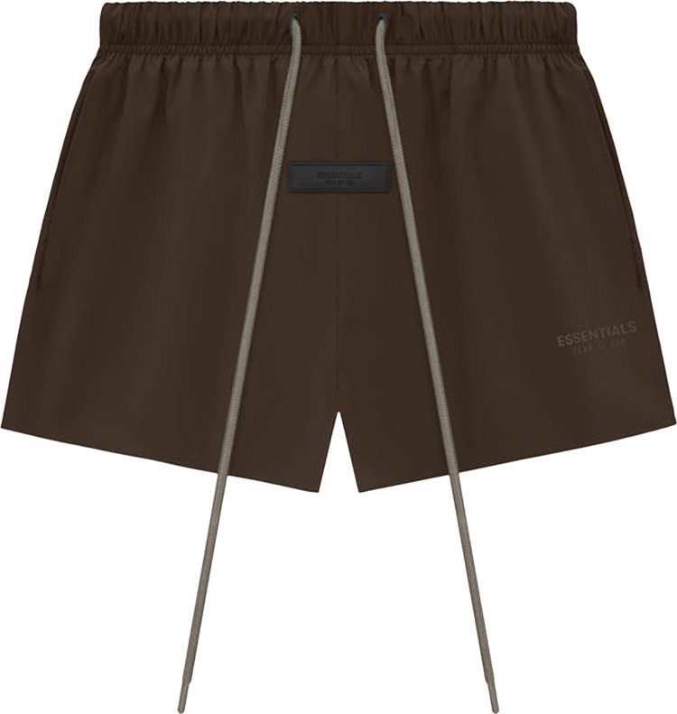 Fear of God Essentials Nylon Running Short Wood