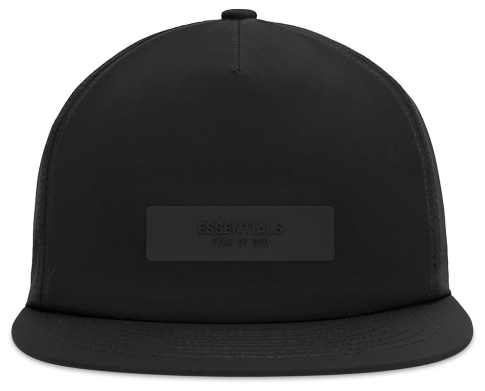 Buy Fear of God Essentials Nylon Baseball Cap 'Black' - 642SU247110F | GOAT