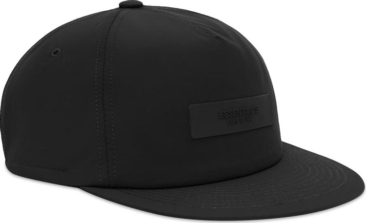 Fear of God Essentials Nylon Baseball Cap Black