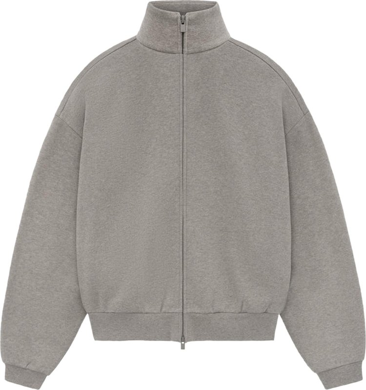 Fear of God Essentials Zip Up Jacket Heather Grey