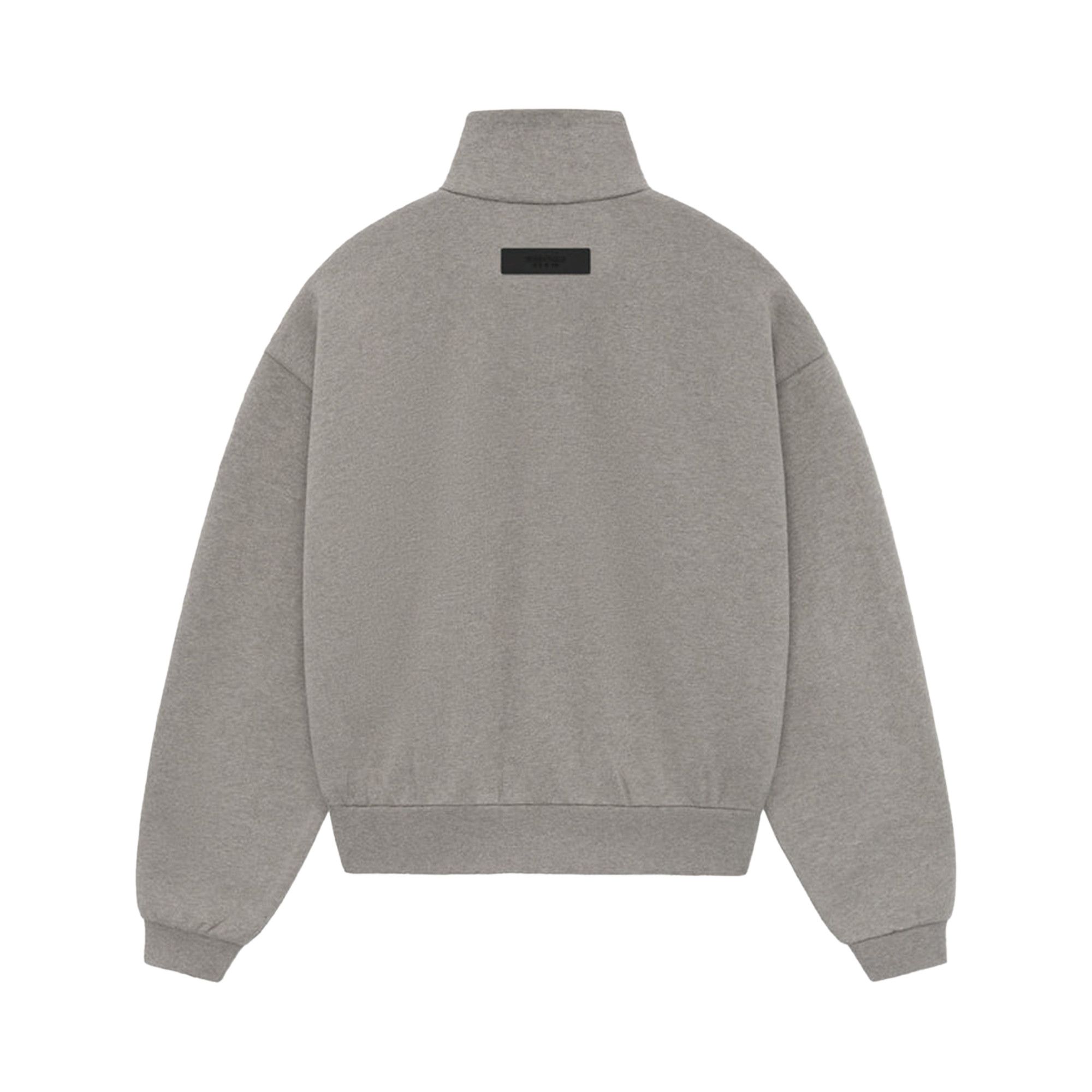 Buy Fear of God Essentials Zip Up Jacket 'Heather Grey