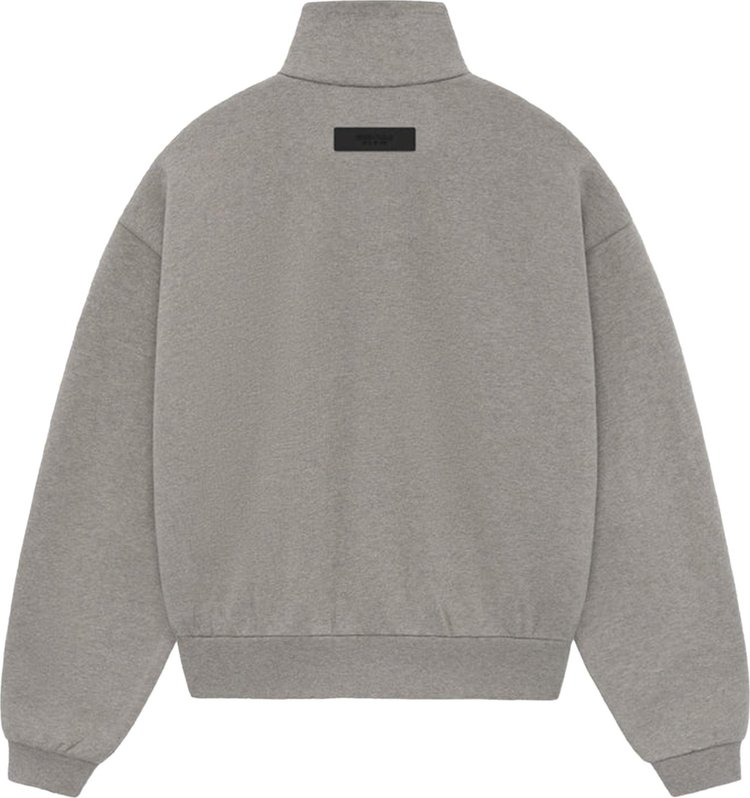 Fear of God Essentials Zip Up Jacket Heather Grey