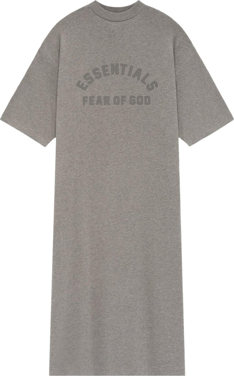 Fear of God Essentials 34 Sleeve Dress Heather Grey