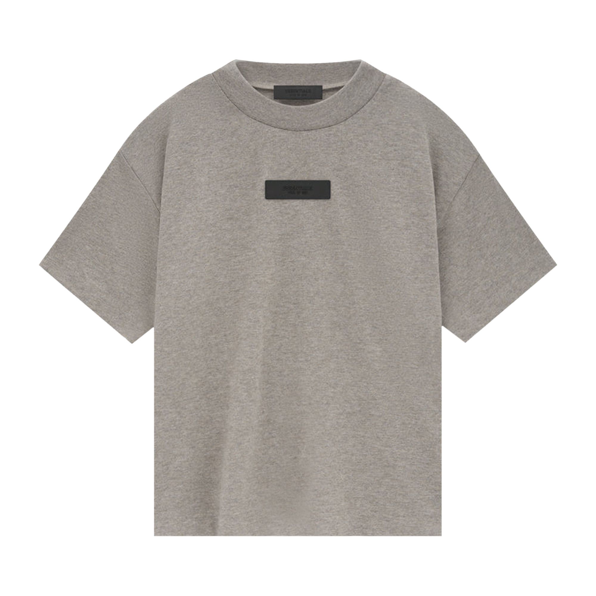 トップス FOG Essentials SHORT SLEEVE SHIRT Size L Essentials Fear of God Off-Black Short Sleeve FW22 T-Shirt