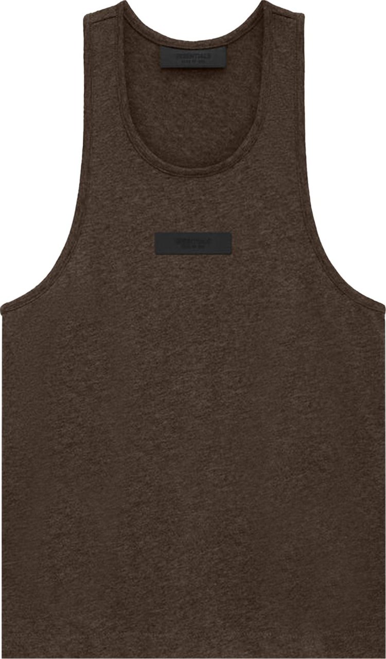 Fear of God Essentials Tank Top Heather Wood