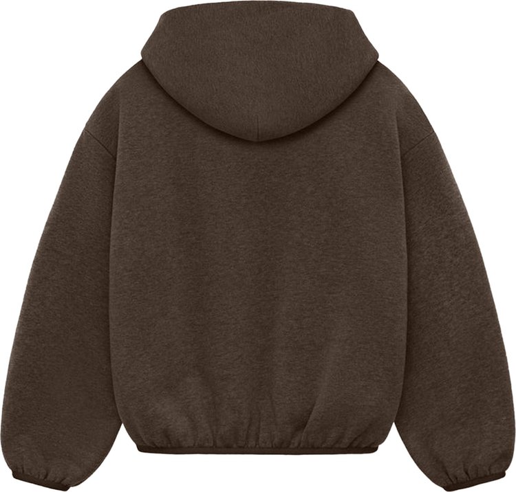 Fear of God Essentials Kids Hoodie Heather Wood