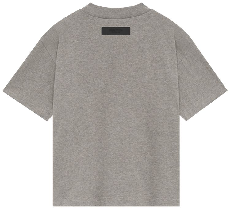 Fear of God Essentials Kids Short Sleeve Tee Heather Grey