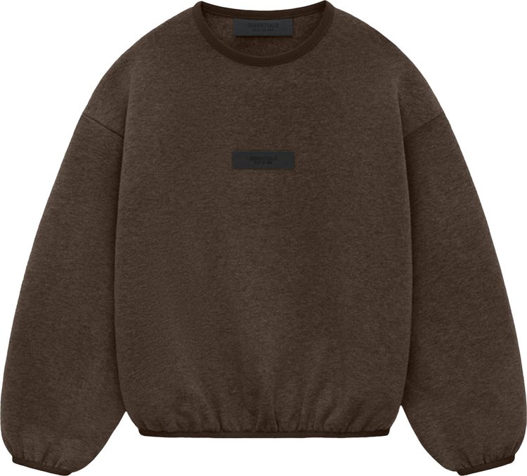 Fear of God Essentials Kids Crewneck Heather Wood