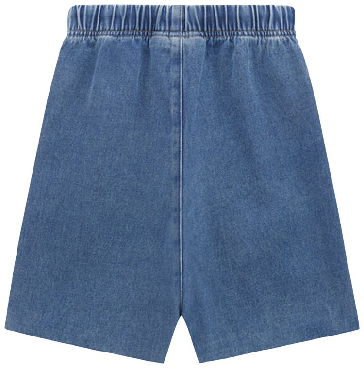Fear of God Essentials Kids Denim Lounge Short Medium Wash